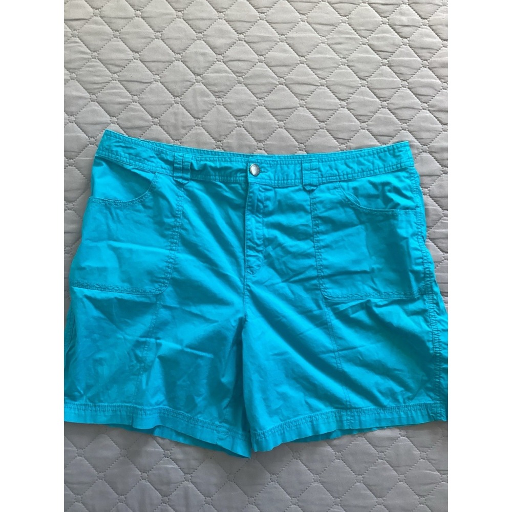 Kim Roger's Women's Blue Shorts Size 18